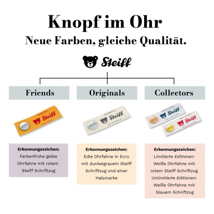 Steiff Kuscheltier Ollie Eule, Süßes Stofftier, Jungen, Mädchen & Babys ab 0 Monaten, Friends, PlüschtieBeige – Bild 3