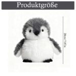 JcvPot Pinguin Kuscheltier, Weiches Stofftier Für Kinder Und Babys, Kuscheltier Pinguin Plüschtier lüschtier – Bild 7