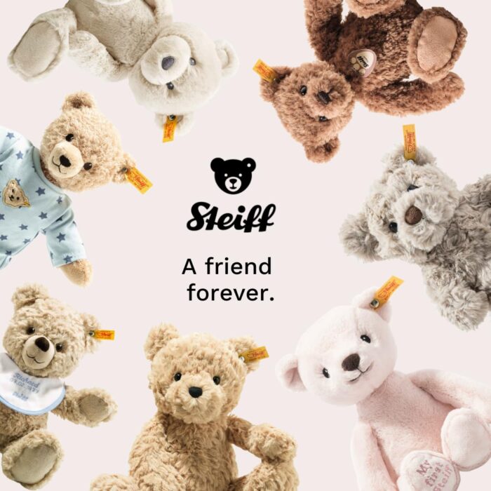 Steiff Kuscheltier Ollie Eule, Süßes Stofftier, Jungen, Mädchen & Babys ab 0 Monaten, Friends, PlüschtieBeige – Bild 4